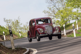 Fiat 1500 Berlina (1936) - der Wagen will flüssig gefahren werden