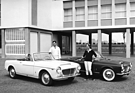 Fiat 1500 Cabriolet (1962) - die 1200er-Normalversion neben der Osca-befeuerten 1500er-Version. Die breit laufende Lufthutze hatte nur eine optische Funktion