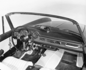 Fiat 1500 Cabriolet (1963) - Interieur vor der Modellpflege