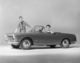 Fiat 1500 Cabriolet (1963) - Seitenansicht, links