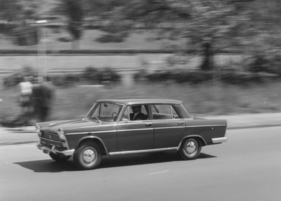 Fiat 1500 L (1963) - In voller Fahrt. Fiat 1500 L (1963) - In voller Fahrt.