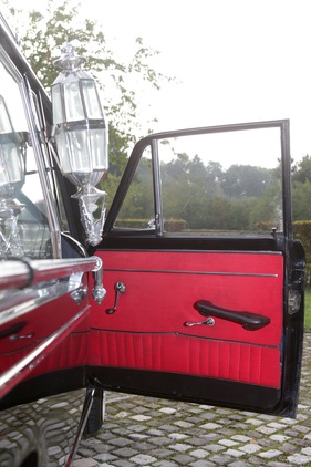 Fiat 1500 Pilato (1965) - Interieur in Rot