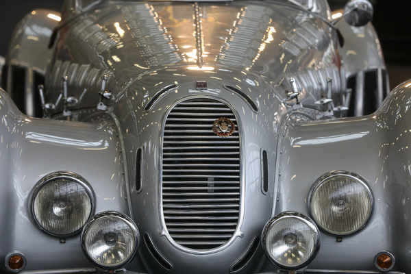 Bild: Fiat 1500 Turolla (1947) - an der damaligen Mille Miglia am Start - Auto e Moto d'Epoca Bologna 2023