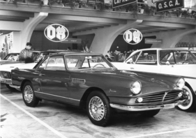 Fiat 1500 Vignale (1959) - ausgestellt an der 41. Internationalen Autoshow in Turin von 1959
