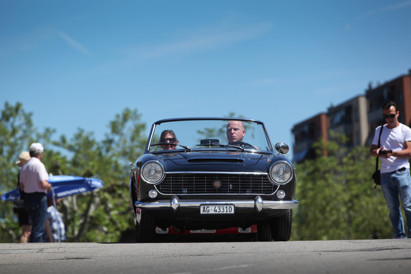 Image: Fiat 1600 Cabriolet - on departure - Oldtimer Sunday Morning on June 2, 2019
