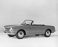 Fiat 1600 S Cabriolet (1963) - die späteren Modelle mussten ohne den Lufteinlass auf der Motorhaube auskommen