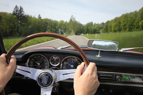 Fiat 1600 S Spider (1964) - hervorragende Rundumsicht im Cabriolet