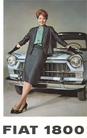 Ein Werbebild für den 1800 von 1959. Die Limousine erfreute sich guter Absatzzahlen.