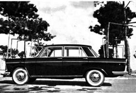 Fiat 1800 (1959) - der dunkle Testwagen