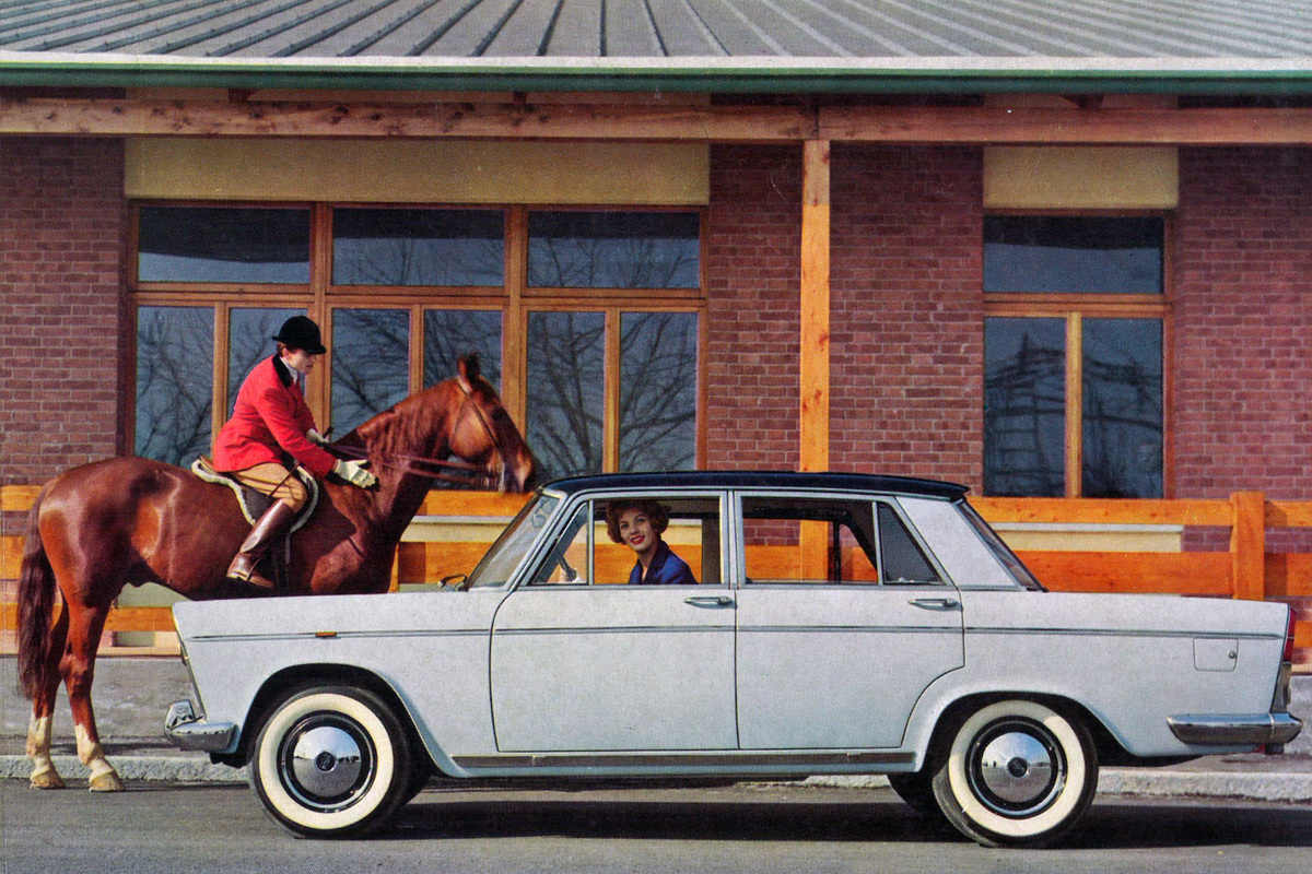 Fiat 1800 (1959) - die komfortable Familienlimousine mit modernen Anlagen