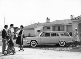 Fiat 1800 (1961) - die Kombiversion bietet Platz für alles, auch beim kleineren 1300/1500 gab es eine Familiare-Version