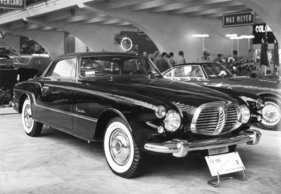 Fiat 1900 Coupé Vignale (1953) - aufgenommen am Turiner Automobilsalon von 1953