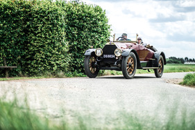 Fiat 2 Seater (1906) - von Schloss Dyck nach Krickenbeck bei der Kronprinz Wilhelm Rasanz Fahrt 2013