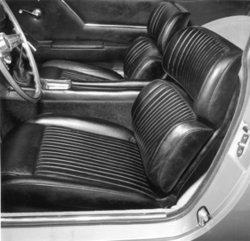 Fiat 230 S (1963) - gezeigt am Autosalon von Turin im Jahr 1963 - Interieur