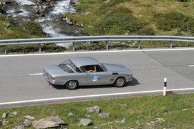 Fiat 2300 Coupé (1965) - bei der Überquerung des Flüelapasses an der Passione Engadina 2019