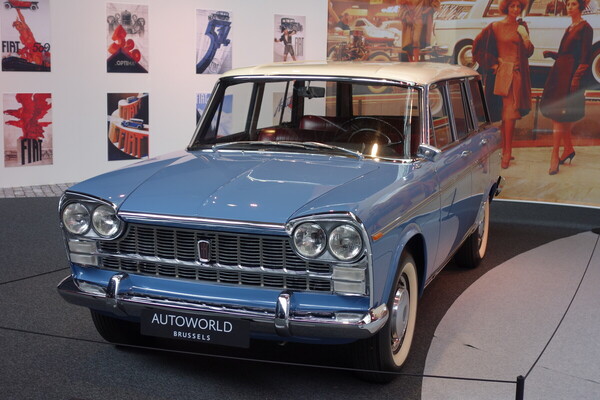 Fiat 2300 Familiare (1965) – Ausstellung "125 Jahre Fiat" in der Autoworld Brüssel