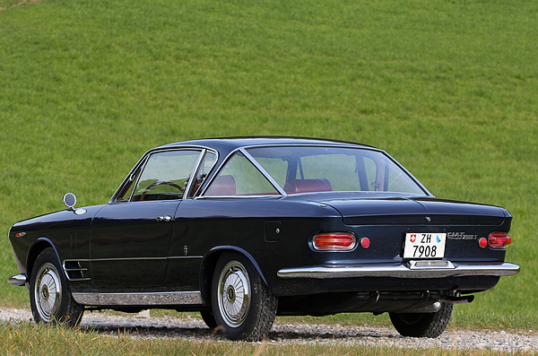 Fiat 2300 S (1966) - das Spezielle am Fiat-Coupé war die Gestaltung der Heckscheibe
