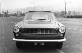 Fiat 2300 S Cabriolet (1962) - Ghia-Kleinstserie - Frontansicht kaum vom Coupé hzu unterscheiden
