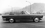 Fiat 2300 S Cabriolet (1962) - Ghia-Kleinstserie - hier mit geöffnetem Stoffdach