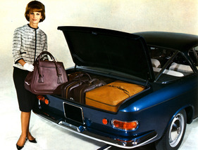 Fiat 2300 S Coupé (1964) - schluckt viel Gepäck - Abbildung aus einem Verkaufsprospekt