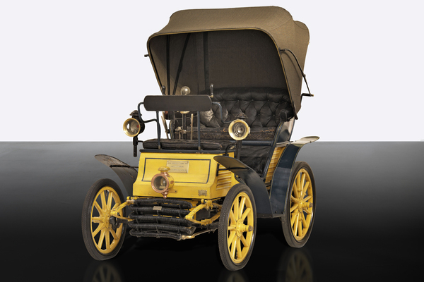 Bild Fiat 3 1/2 HP (1899) – eine Leihgabe des "Mauto" – zu sehen an der Auto e Moto d'Epoca 2024