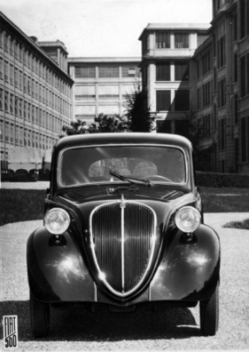 Fiat 500 (1936) - die Frontgestaltung erinnert an eine kleine Maus
