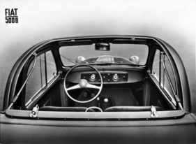 Fiat 500 (1948) - Blick ins Interieur des 500 B