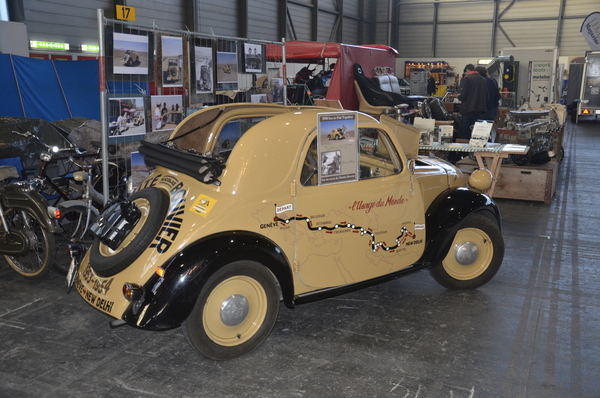 Bild Fiat 500 (1948) – aus dem Besitz von Nicolas Bouvier – Swiss RetroMecanika 2024