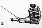 Fiat 500 (1948) - der Motor mit Getriebe vom 500 B