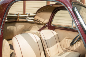 Fiat 500 (1948) - einfache Faltdach-Mechanik