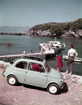 Fiat 500 (1957) - in Ligurien