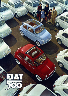 Fiat 500 (1959) - aus einer Verkaufsbroschüre
