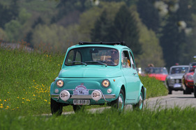 Fiat 500 (1965) - am Treffen italienischer Oldtimerautos Italiauto 2013