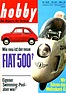 Fiat 500 (1965) - auf dem Titelblatt der Zeitschrift 'hobby"