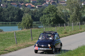 Fiat 500 (1967) - an der OCC Jungfrau-Rallye 2016