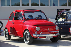 Fiat 500 (1968) - das "Tschinggen-Rucksäckli" - Dolder Classics August 2018