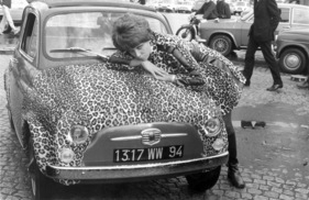 Fiat 500 (1968) - im Leopardenlook