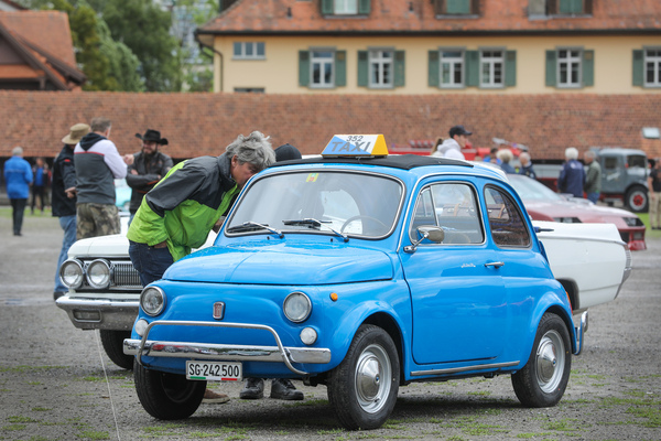 Fiat 500 (1972) - Oldtimer Sunday Morning Treffen Zug am 6. August 2023