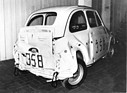 Fiat 500 (1972) - nach einem Heckaufprall mit 80 km/h