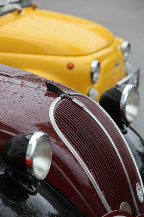 Fiat 500 A (1939) - am Concorso d'Eleganza Italiauto in St. Urban am 3. Mai 2015