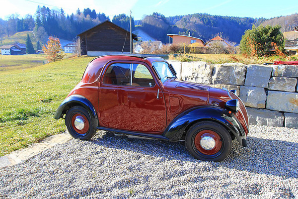 Fiat 500 A Topolino (1939) - angeboten an der Versteigerung der Oldtimer Galerie in Toffen am 29. April 2017