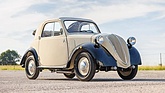 Image: Fiat 500 A Trasformabile (1939) - as lot 105 at the Broad-Arrow auction at the Monterey Jet Center 2024
