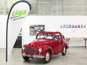 Fiat 500 C (1952) – auf der Oldtimermesse St. Gallen 2021 Fiat 500 C (1952) – auf der Oldtimermesse St. Gallen 2021