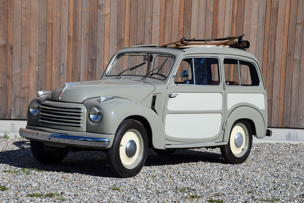 Fiat 500 C Belvedere (1953) - als Lot 75 an der Versteigerung der Oldtimer Galerie Toffen am 14. Oktober 2017