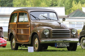 Fiat 500 C Giardiniera (1952) - Kleinstfahrzeuge anlässlich des Concorso d'Eleganza Villa d'Este 2012 in der Villa d'Erba (1952)