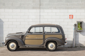 Fiat 500 C Giardiniera Belvedere (1952) - mit Faltdach - Auto e Moto d'Epoca 2022
