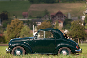 Fiat 500 C Topolino (1949) - die Dimensionen änderten kaum über die Bauzeit von fast 20 Jahren