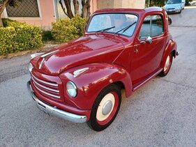Fiat 500 C Topolino (1950) – angeboten an der Catawiki-Online-Versteigerung bis 31. März 2023 Fiat 500 C Topolino (1950) – angeboten an der Catawiki-Online-Versteigerung bis 31. März 2023