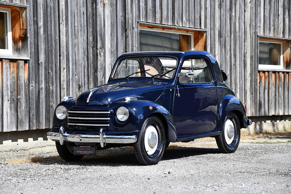 Bild: Fiat 500 C Topolino (1951) - als Lot 137 an der Versteigerung der Oldtimer Galerie Toffen am 15. Oktober 2022