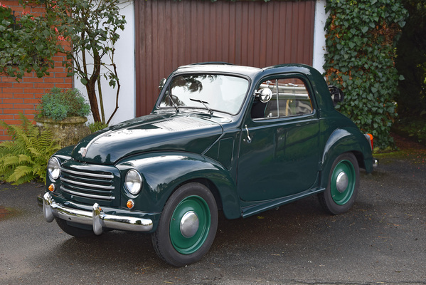 Fiat 500 C Topolino (1951) - offered at the auction of the Oldtimer Gallery in Toffen on November 29, 2014